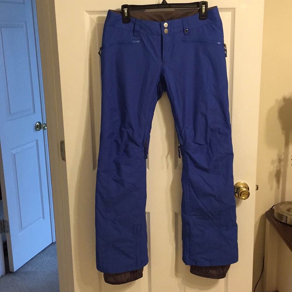 Burton Dry Ride blue snow/ski pants, Sz S
